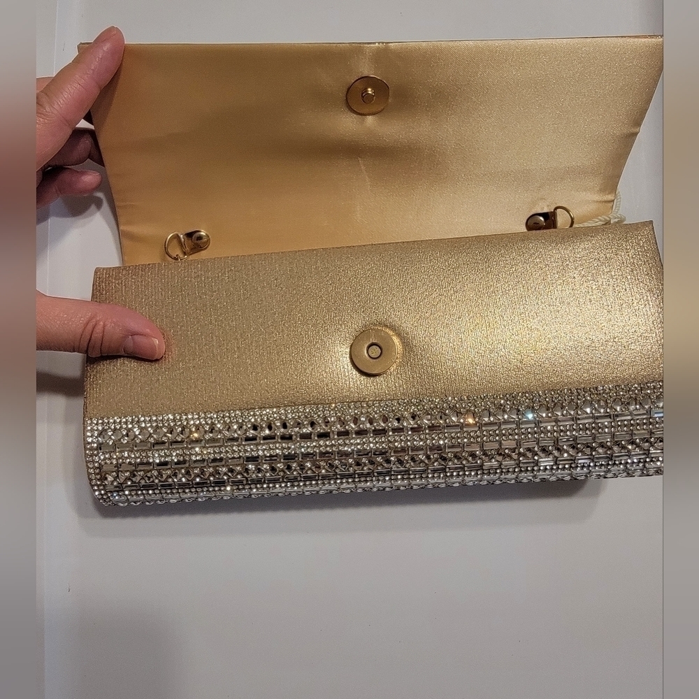 NWT Vie & Rose Crystal Clutch - Picture 7 of 12